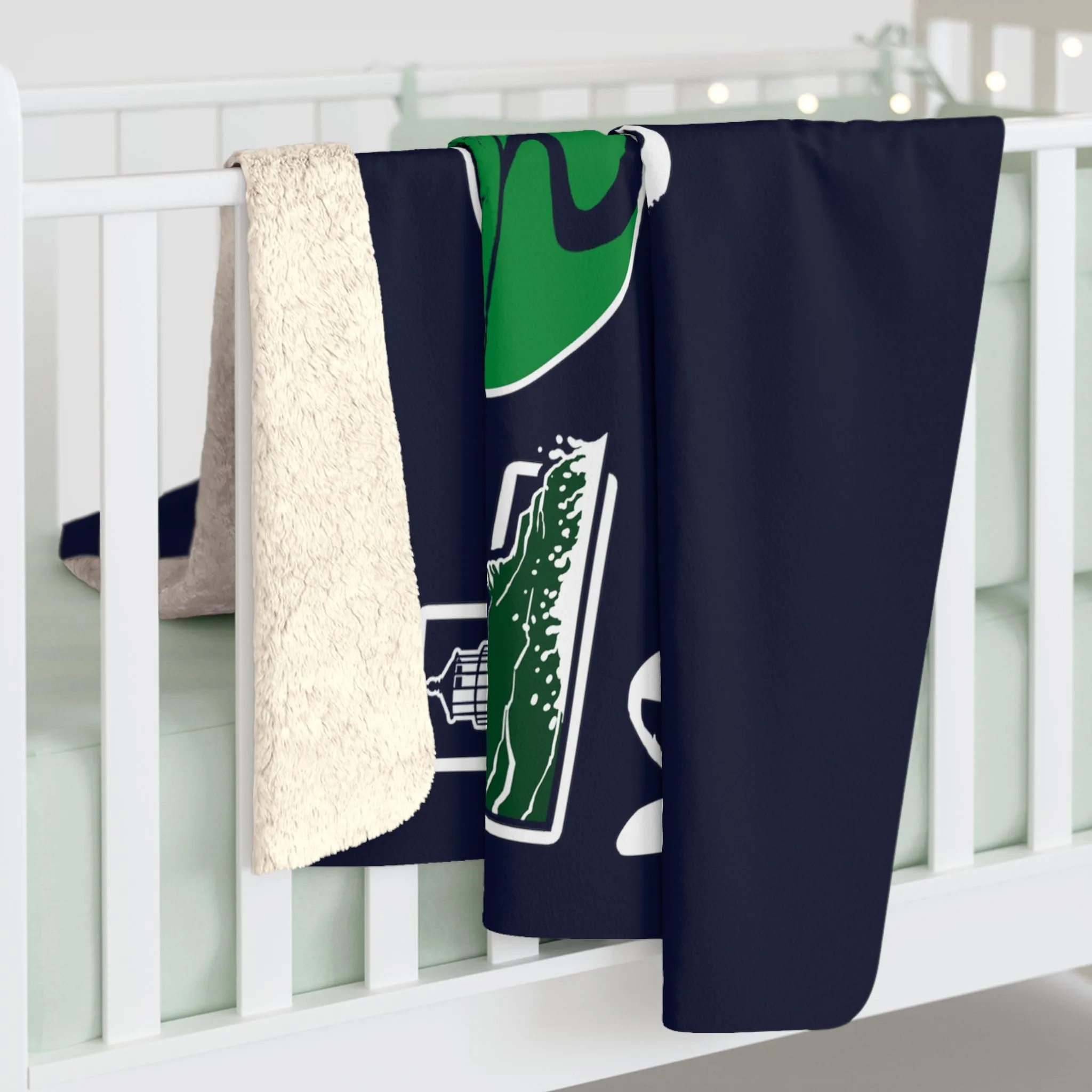 Lifestyle Love New England Sherpa Fleece Blanket