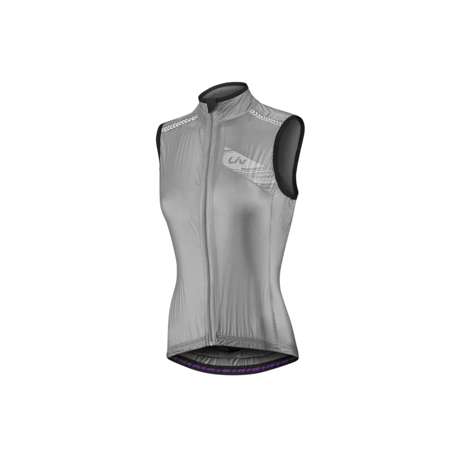 Liv Cefira Wind Vest - Silver