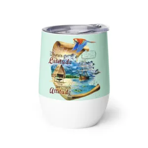Lower Latitude Better Attitude Insulated Tumbler Island Reef Green