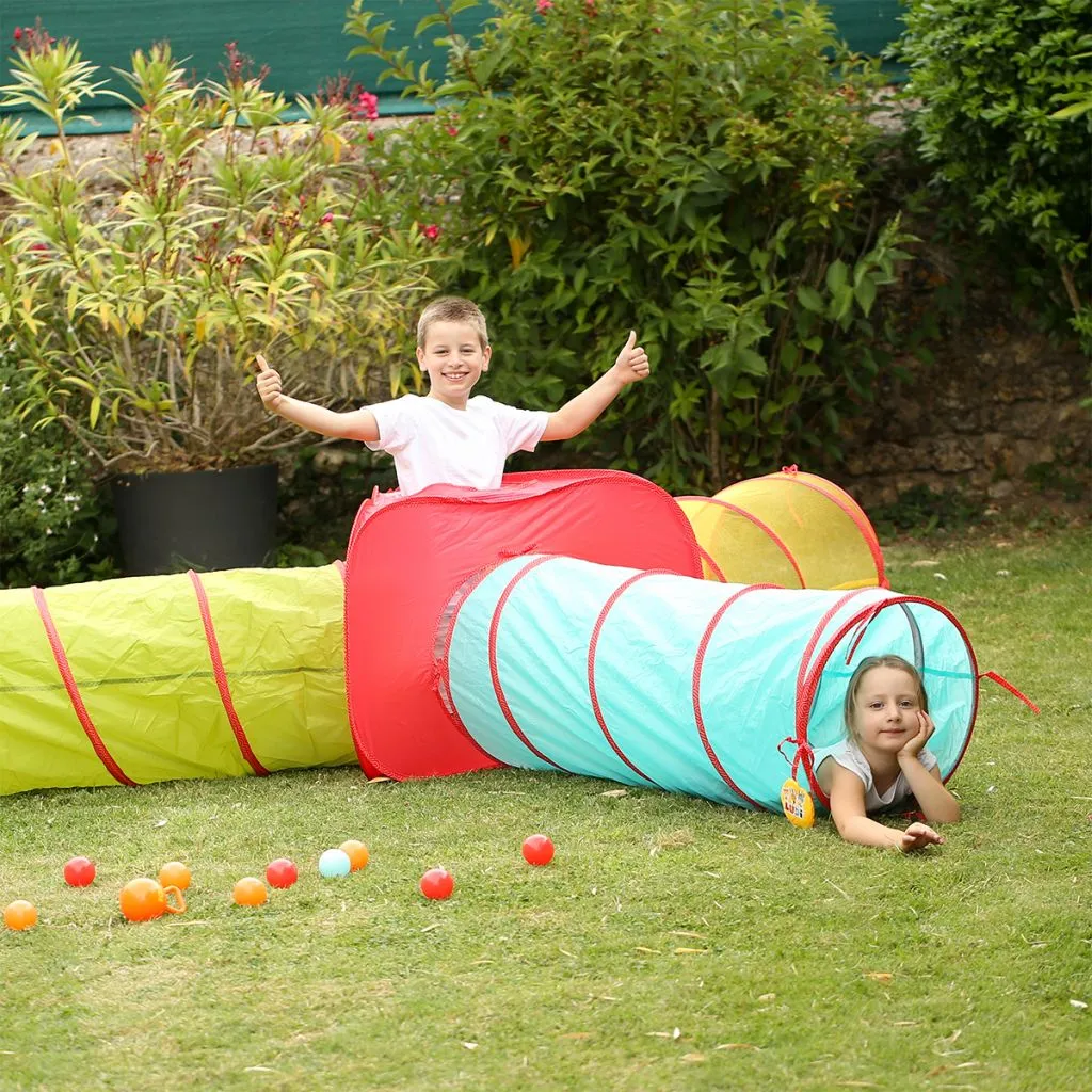 LUDI Pop-Up Multitunnel Playset