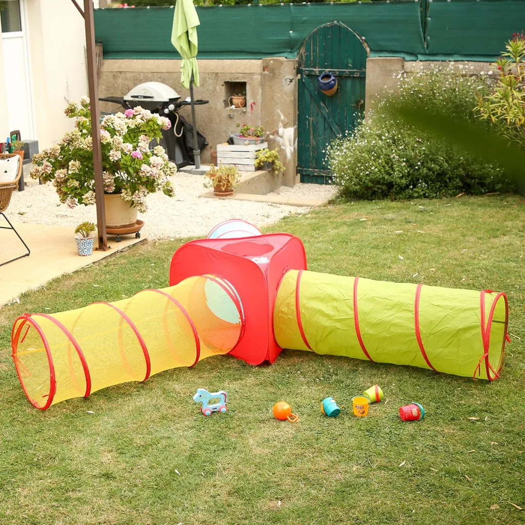 LUDI Pop-Up Multitunnel Playset