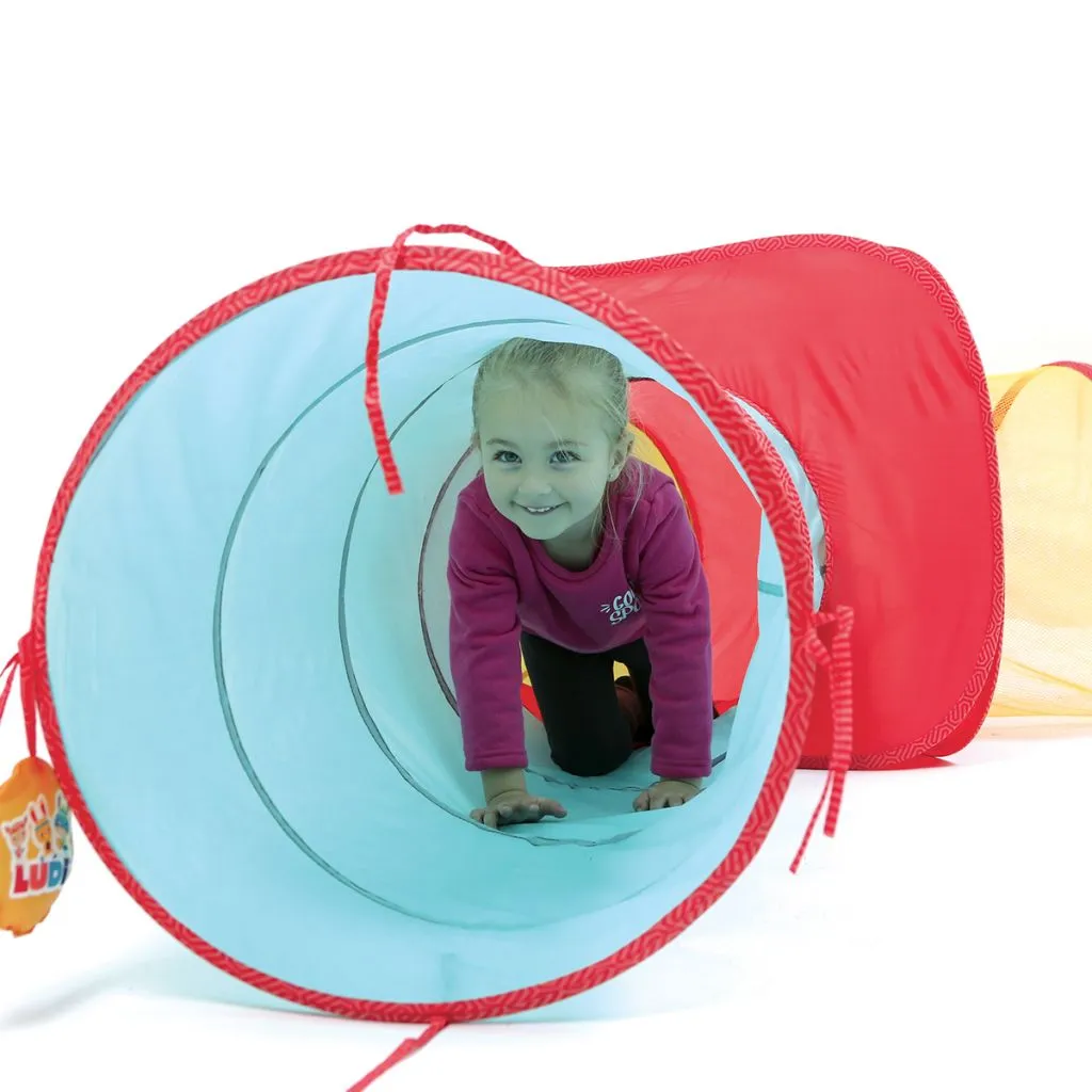 LUDI Pop-Up Multitunnel Playset