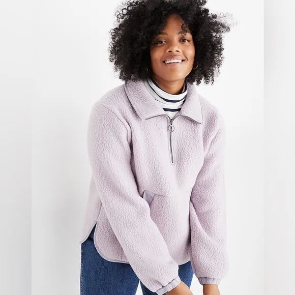 Madewell Polartec Fleece Popover Jacket Size XXS