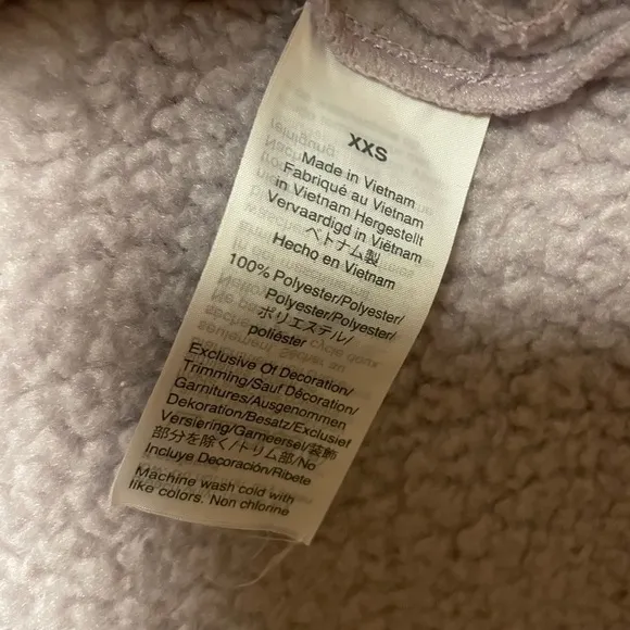 Madewell Polartec Fleece Popover Jacket Size XXS