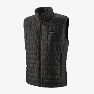 MENS PATAGONIA NANO PUFF VEST - BLACK