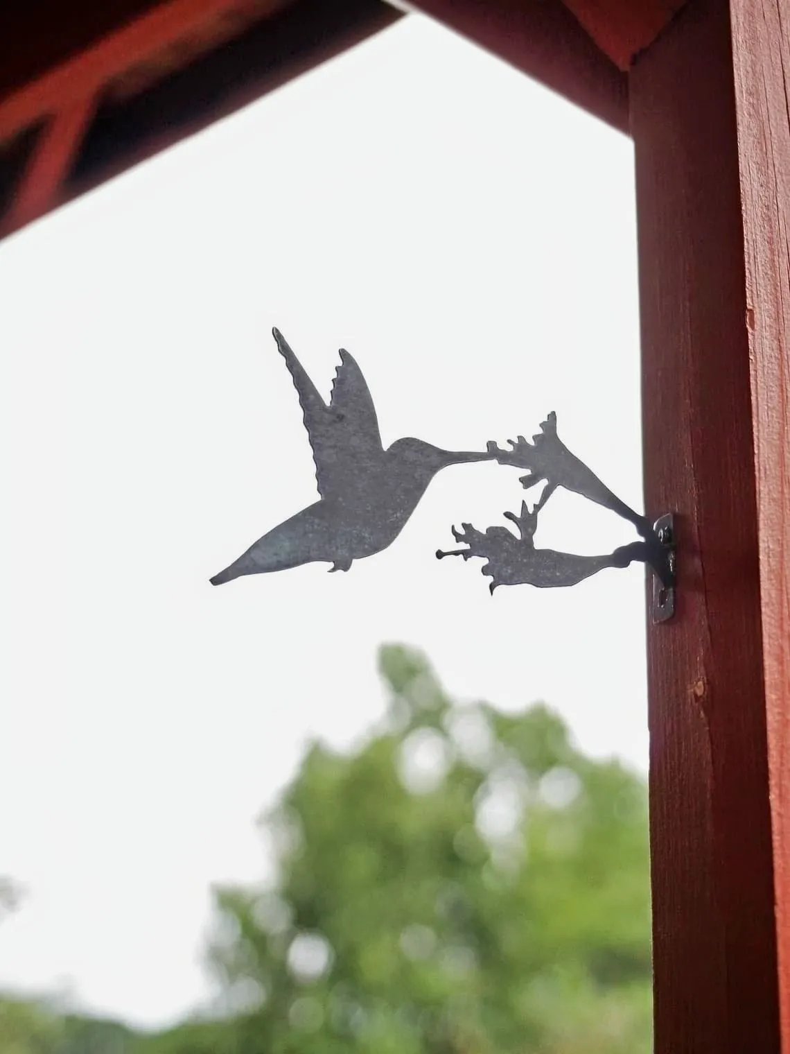 Metal Bird Statues
