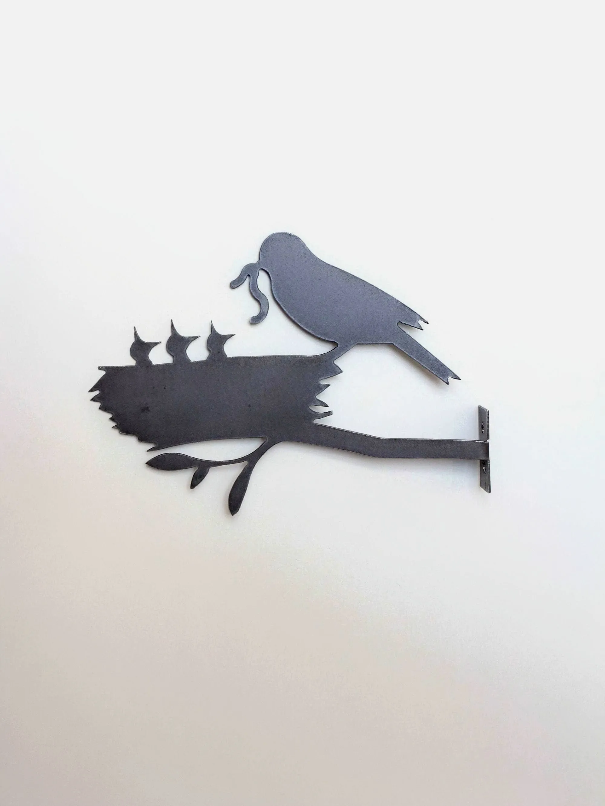 Metal Bird Statues