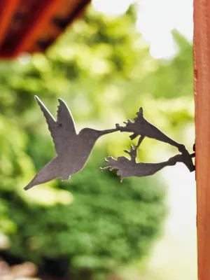Metal Bird Statues