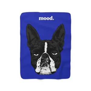 Mood Terrier Sherpa Fleece Blanket