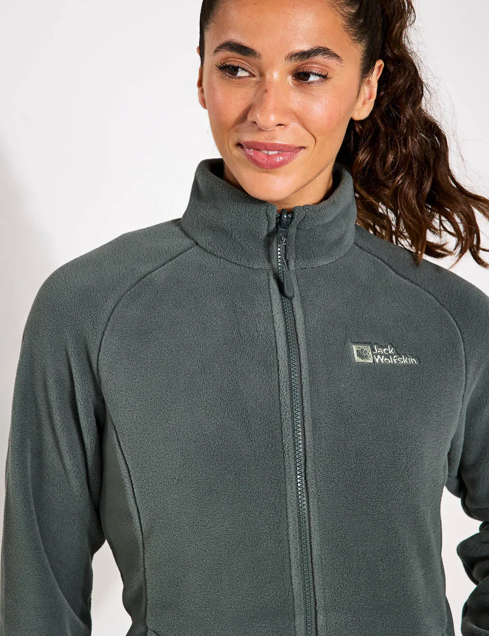 Moonrise Full Zip Fleece - Slate Green