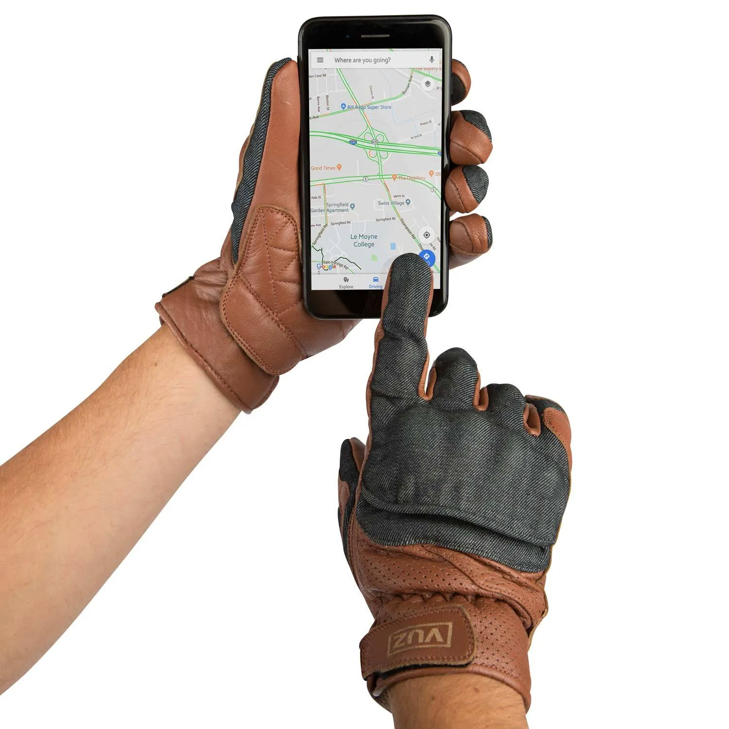 Motorcycle Riding Gloves With Knuckle Protection Plate