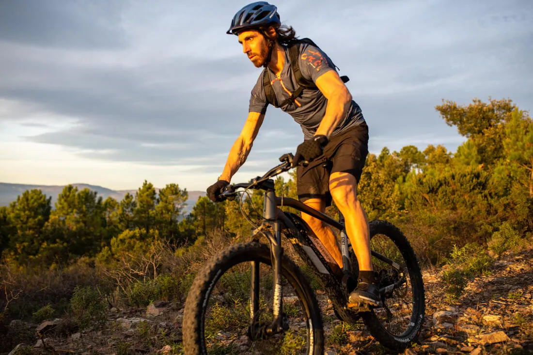 Mountain Bike Hydration Backpack ST 500 4L/1L Water - Black