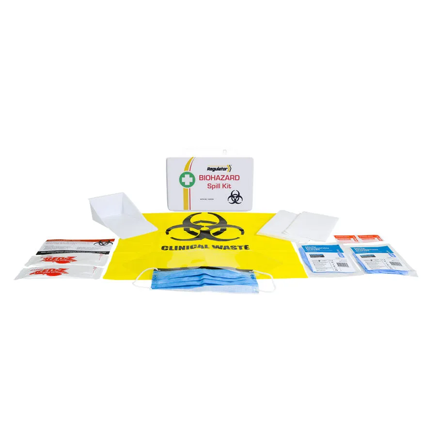 MTC Australia Biohazard Spill Kit Plastic Container