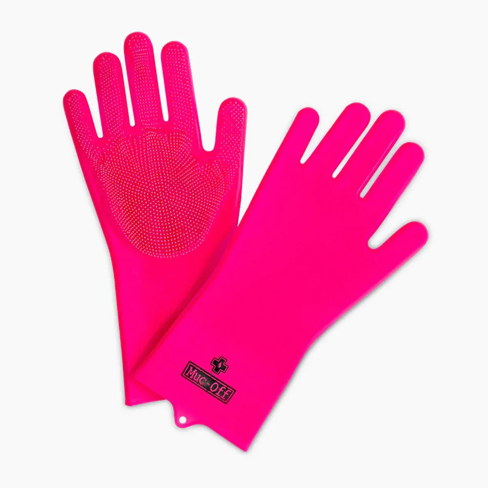 MUC-OFF MOTORCYCLE/BIKE DEEP SCRUBBER GLOVES