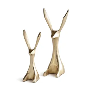 NAPA Home & Garden, JACKRABBITS, SET OF 2,N4AJ402GD