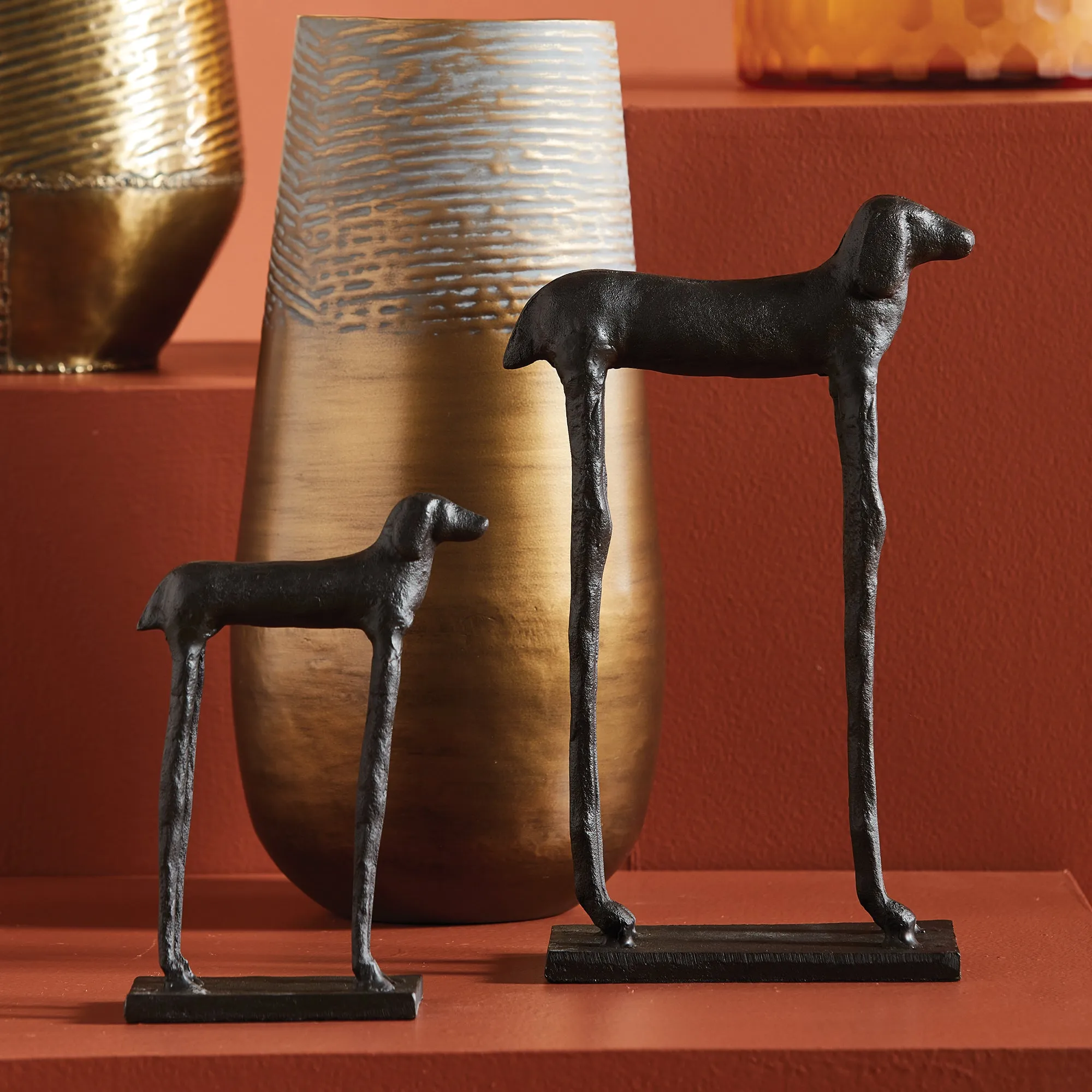NAPA Home & Garden, TWO HOUNDS, SET OF 2,RB407