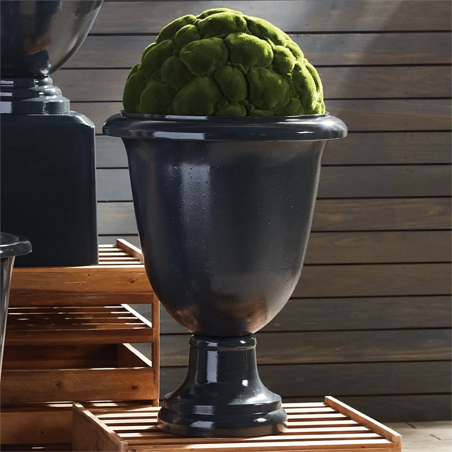 Napa Home Garden, GLAZELITE CLASSIC URN 28" GY,gl306gyd
