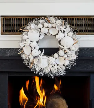 Natural Seashell Wreath