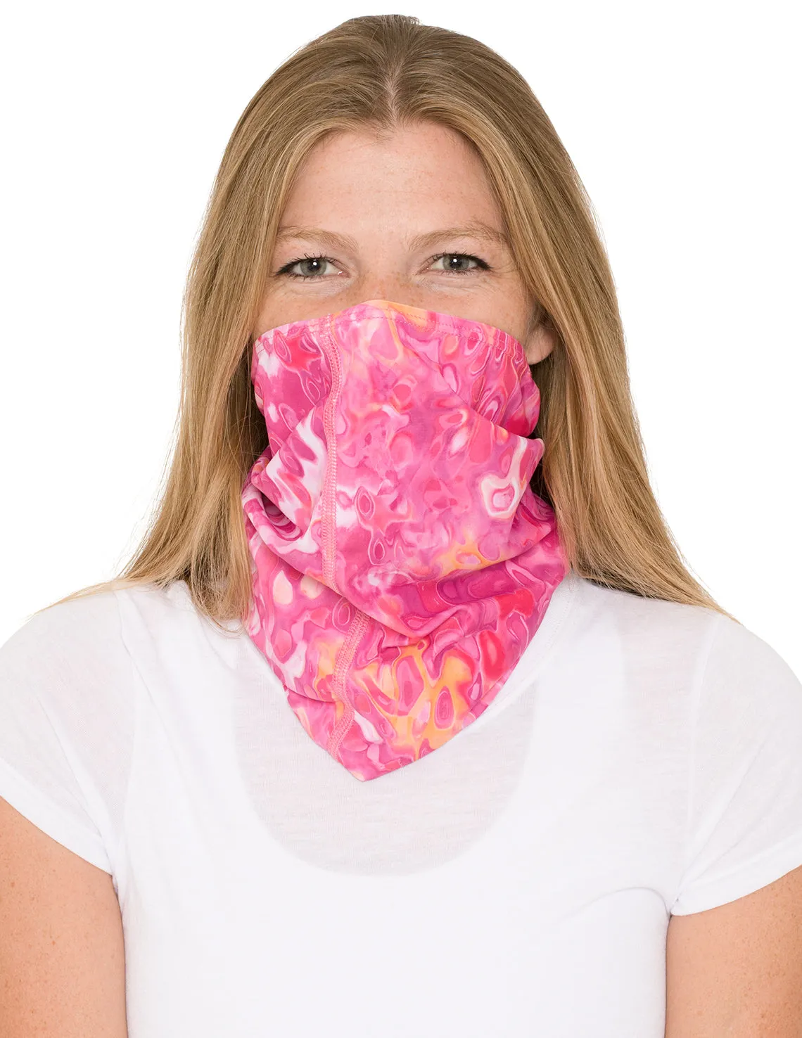 Neck Gaiter | Bandana, Balaclava, Headband | UPF 50  Sun Protection | Royal