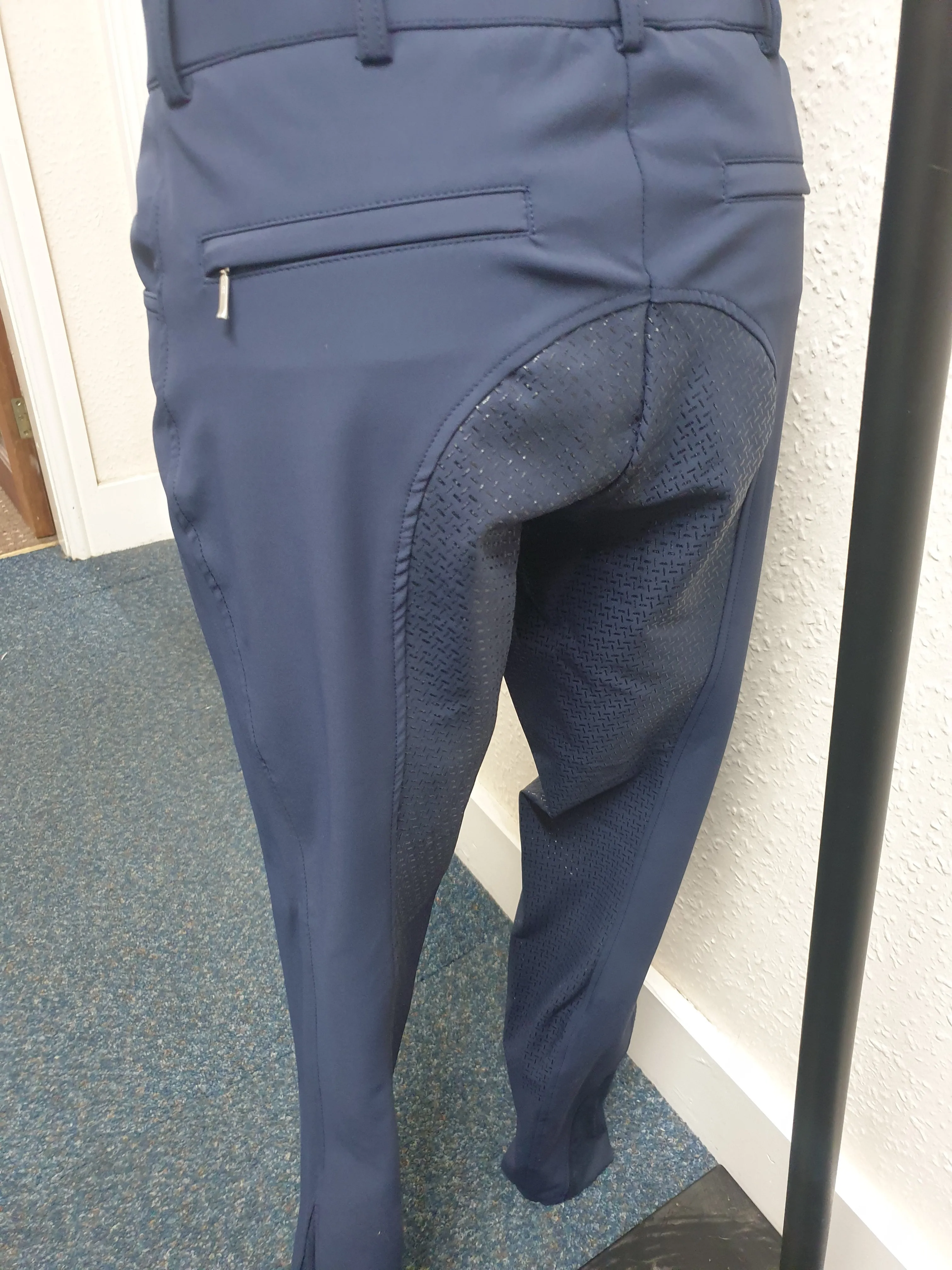 💥NEW💥 size 14  HKM Navy Blue Riding Leggings FREE POSTAGE  🟢