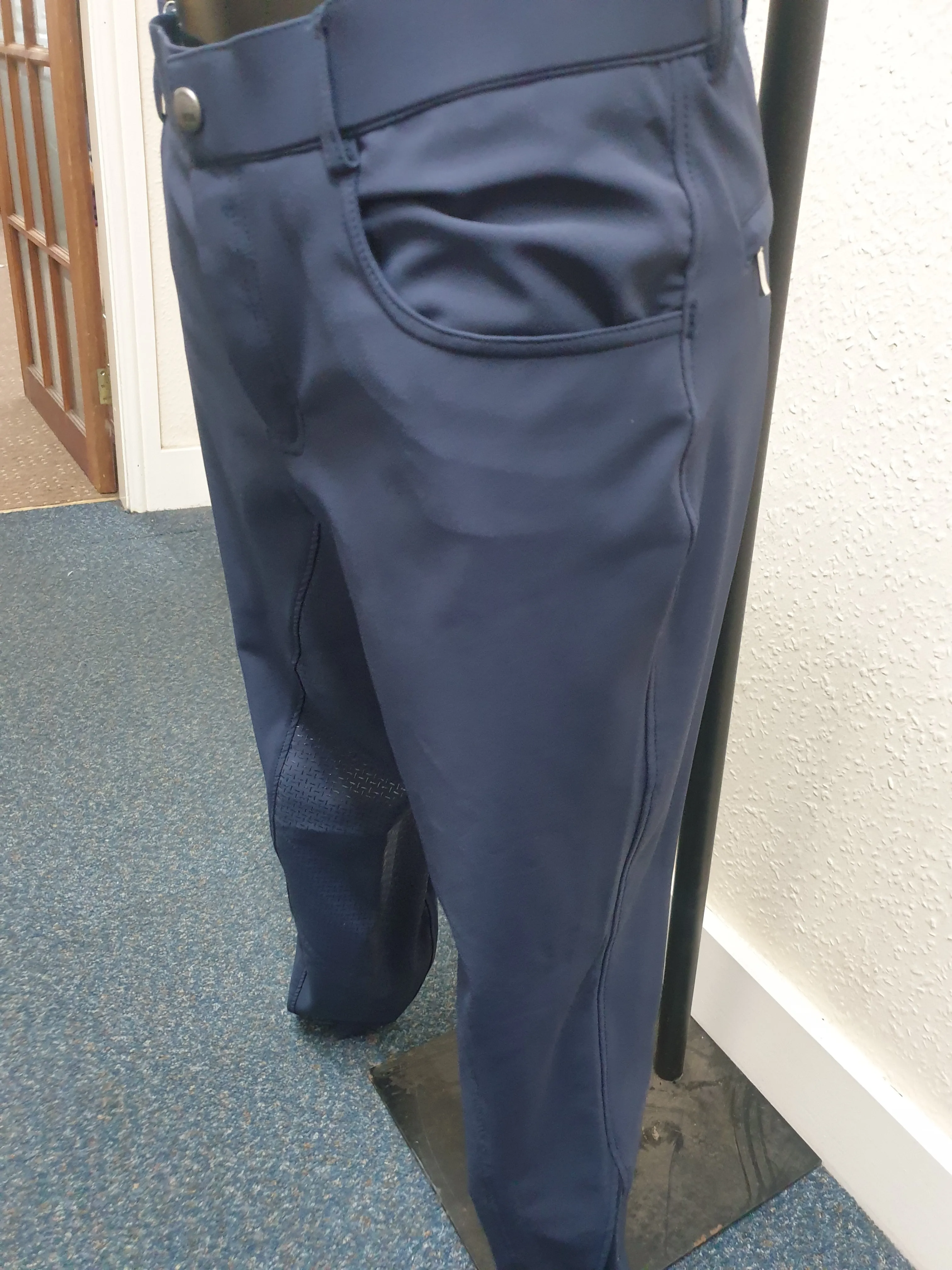 💥NEW💥 size 14  HKM Navy Blue Riding Leggings FREE POSTAGE  🟢