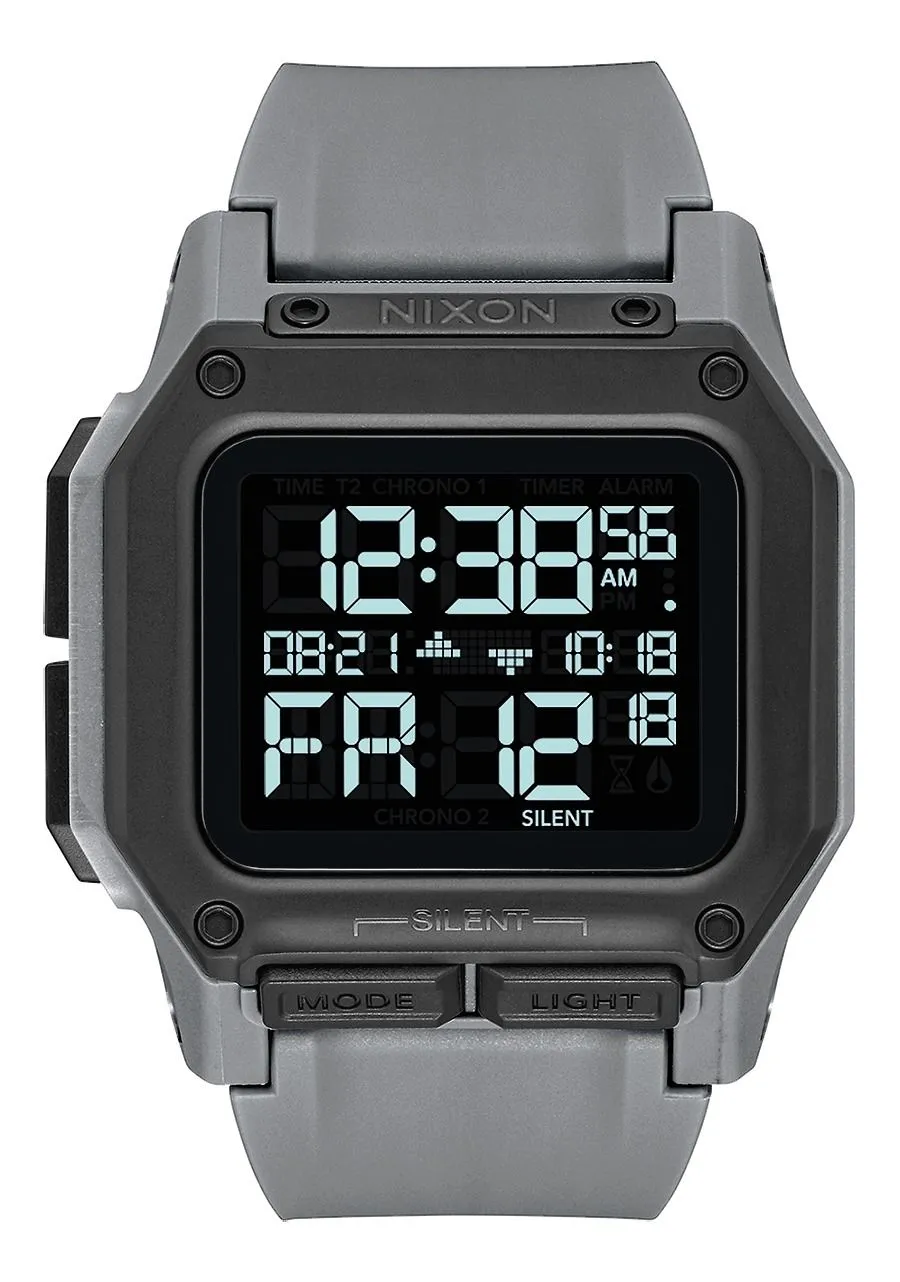 Nixon 46MM Regulus Watch All Gunmetal A1180-632
