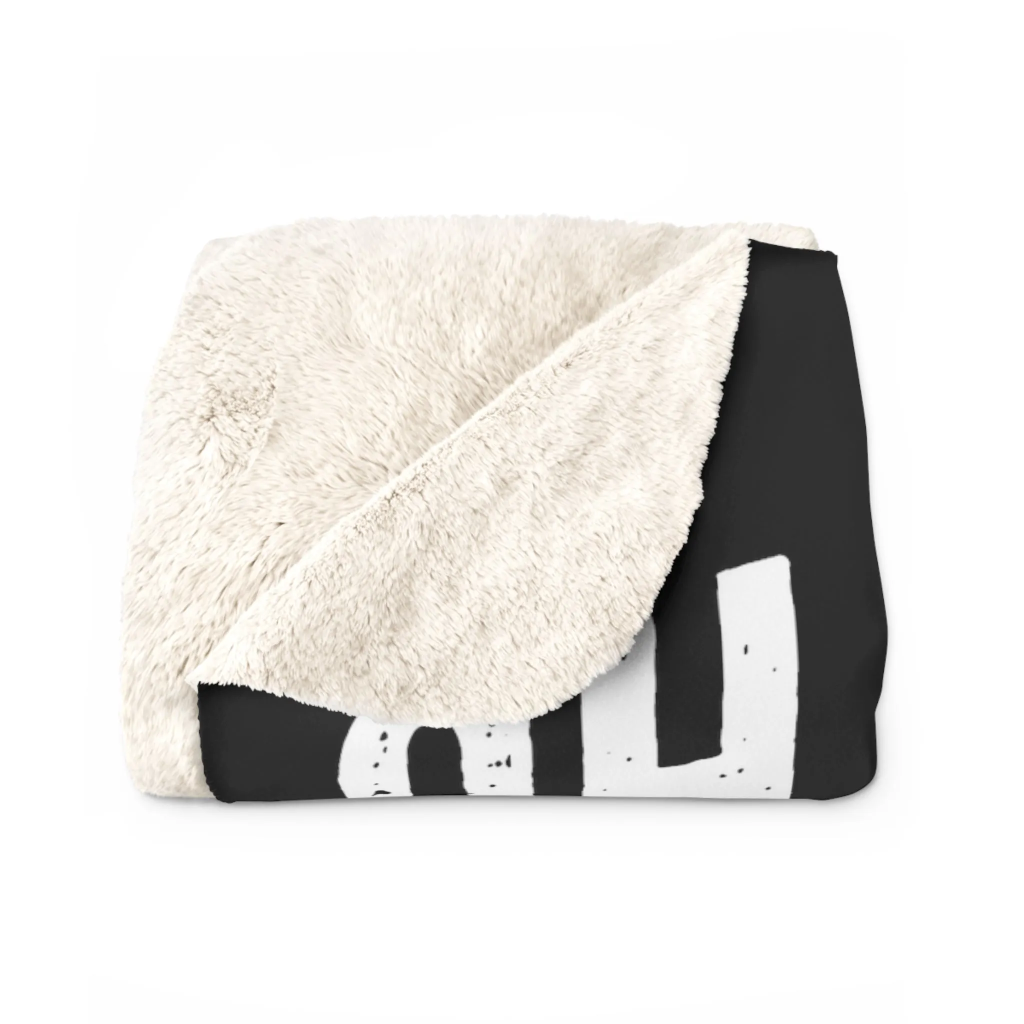 Oh What Fun It Is To Run Sherpa Fleece Blanket