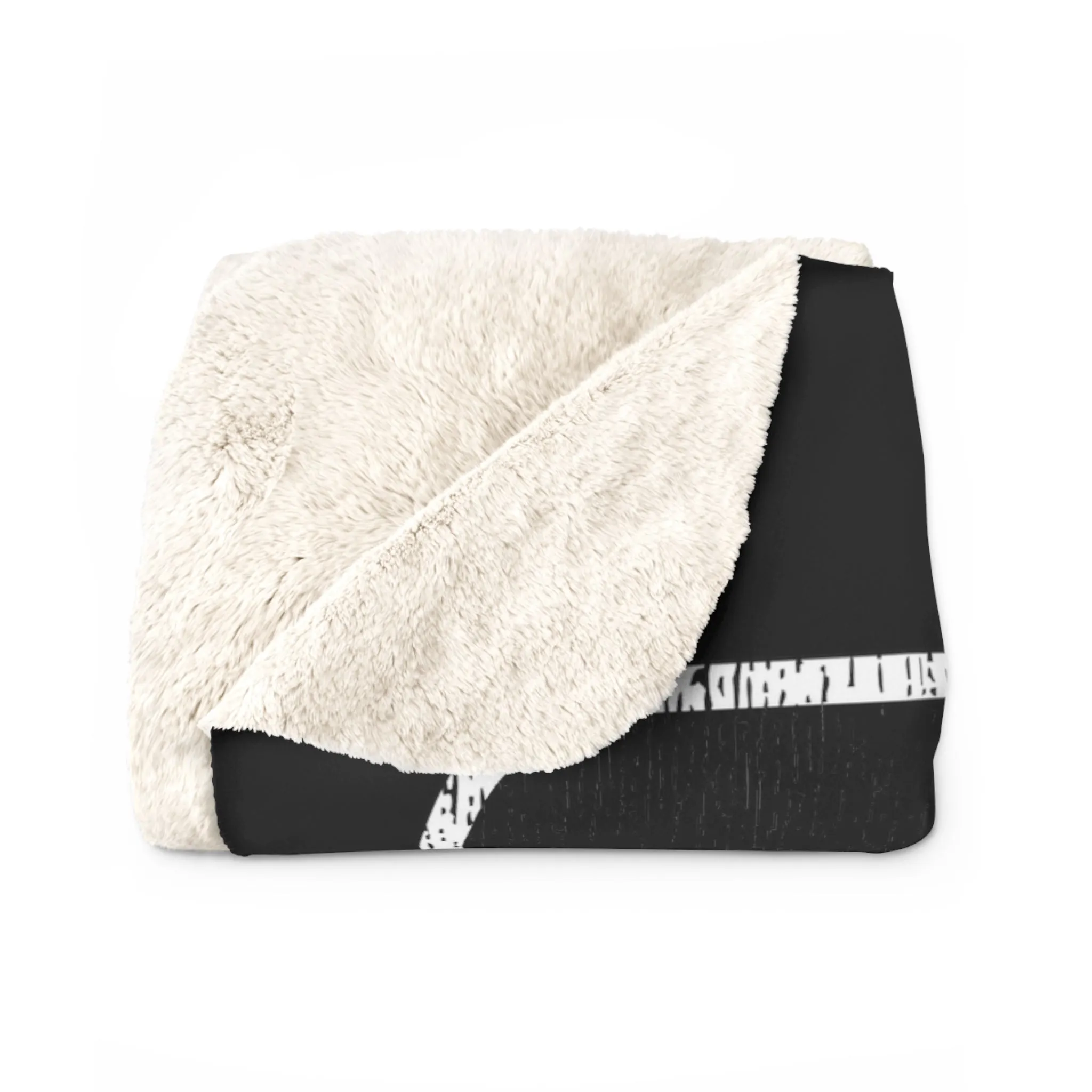 Old Men Rock Sherpa Fleece Blanket