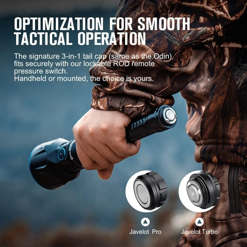 OLIGHT Flashlight JAVELOT Turbo 1300 lm - Black