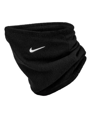 One Therma-Fit Fleece Neck Warmer - Black/White