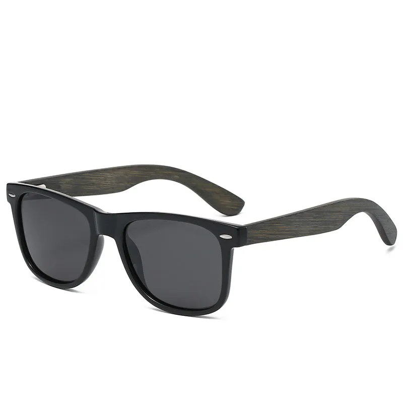 OOLVS Men's Fashion Lightweight Polarized Sunglasses Classic Retro Oval Glasses UV400 Lenses OS-M022