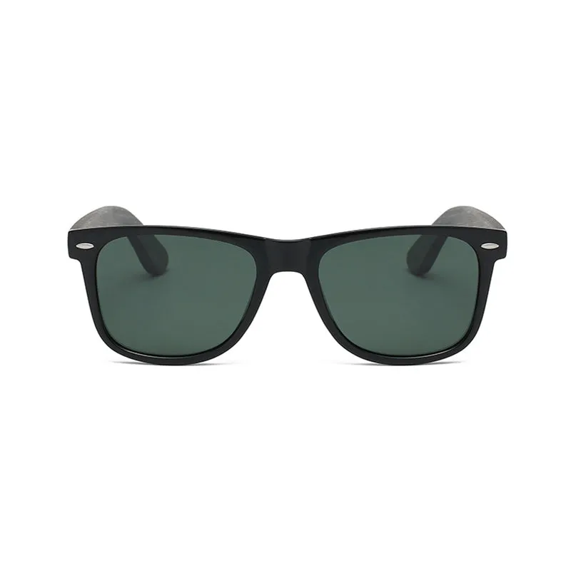 OOLVS Men's Fashion Lightweight Polarized Sunglasses Classic Retro Oval Glasses UV400 Lenses OS-M022