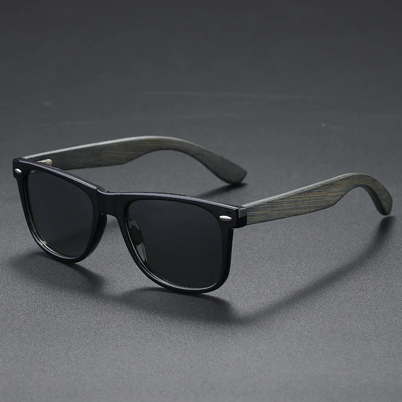 OOLVS Men's Fashion Lightweight Polarized Sunglasses Classic Retro Oval Glasses UV400 Lenses OS-M022