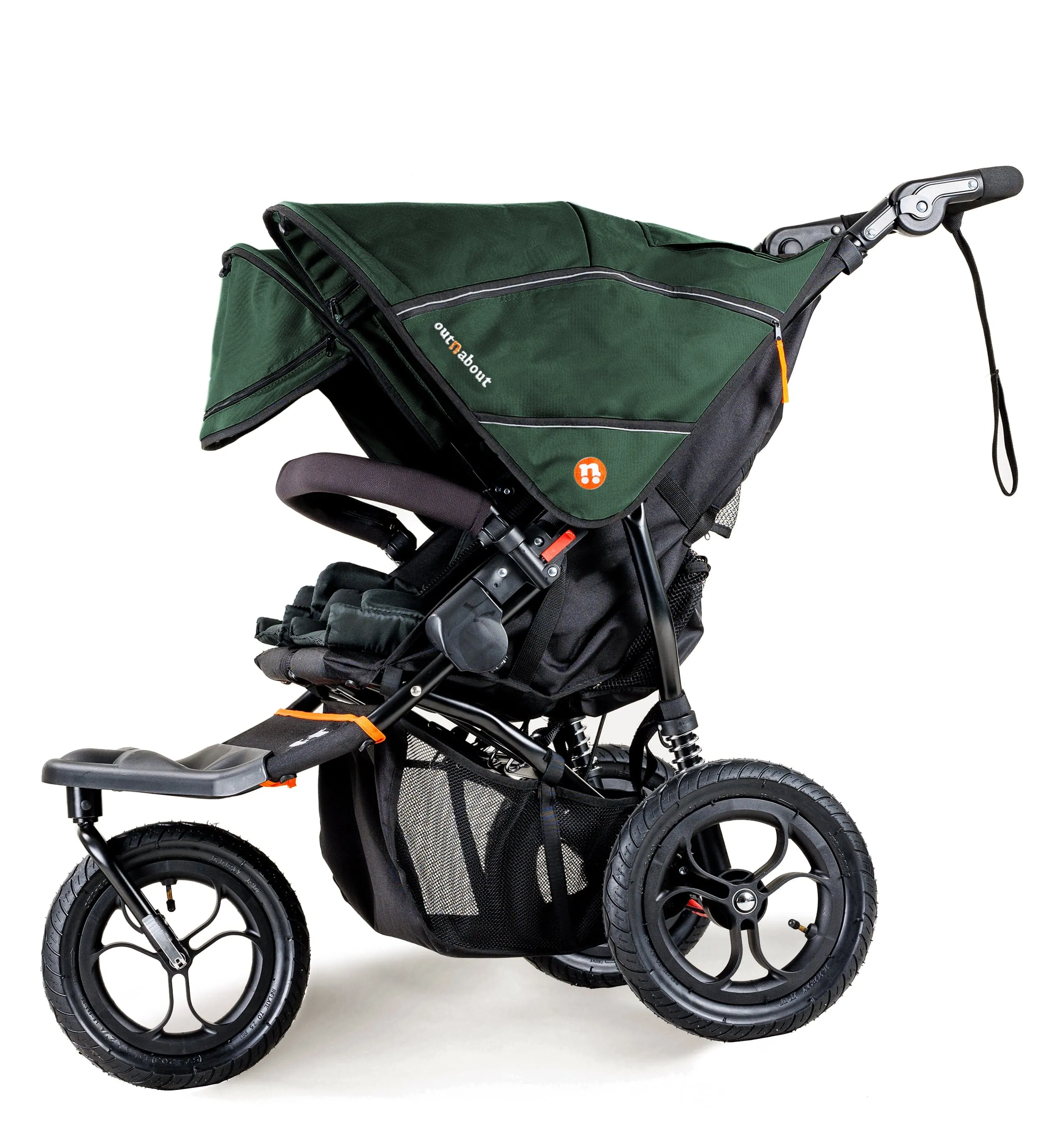 Out n About Nipper Double Duo Essentials Bundle in Sycamore Green