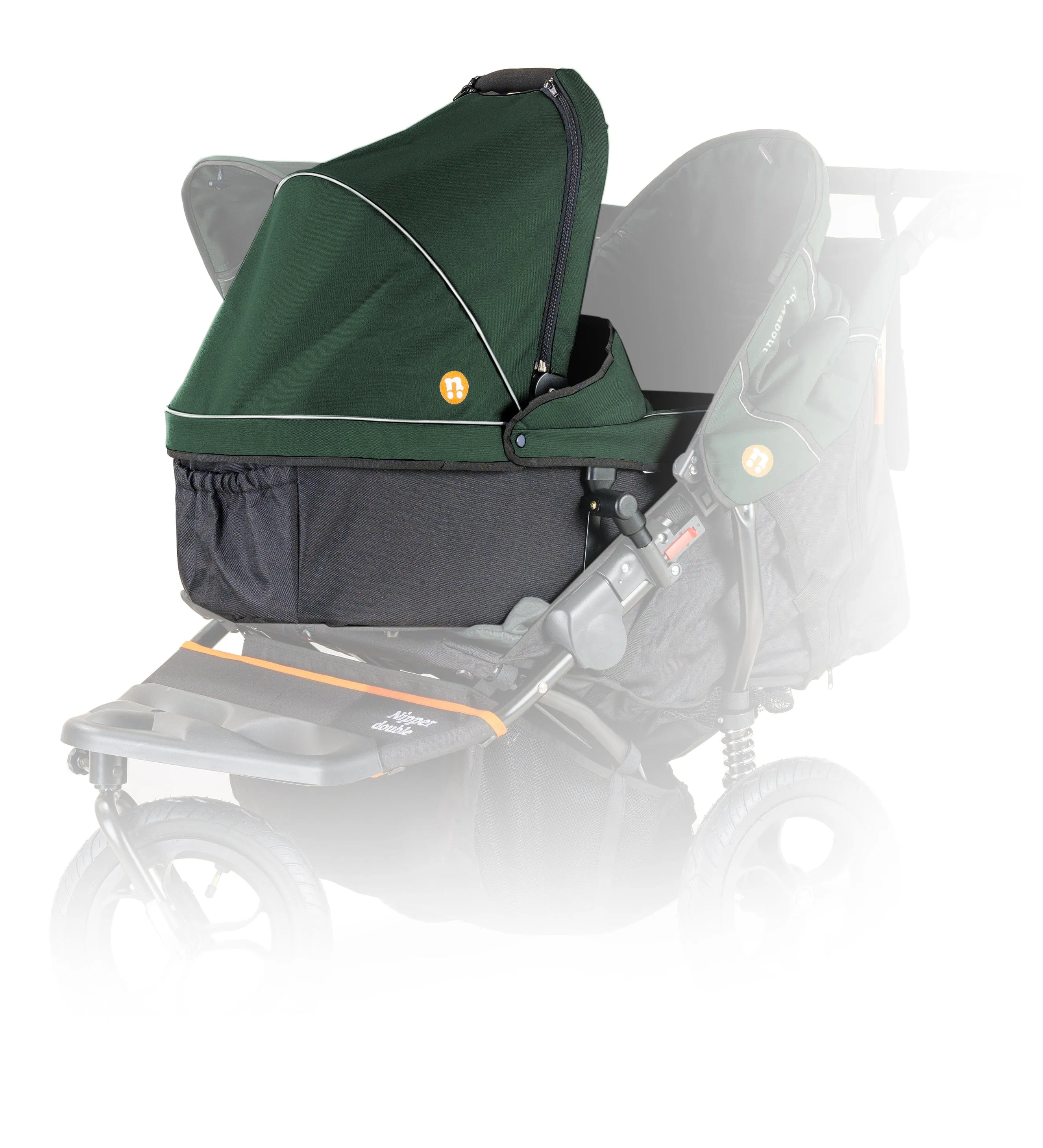 Out n About Nipper Double Duo Essentials Bundle in Sycamore Green