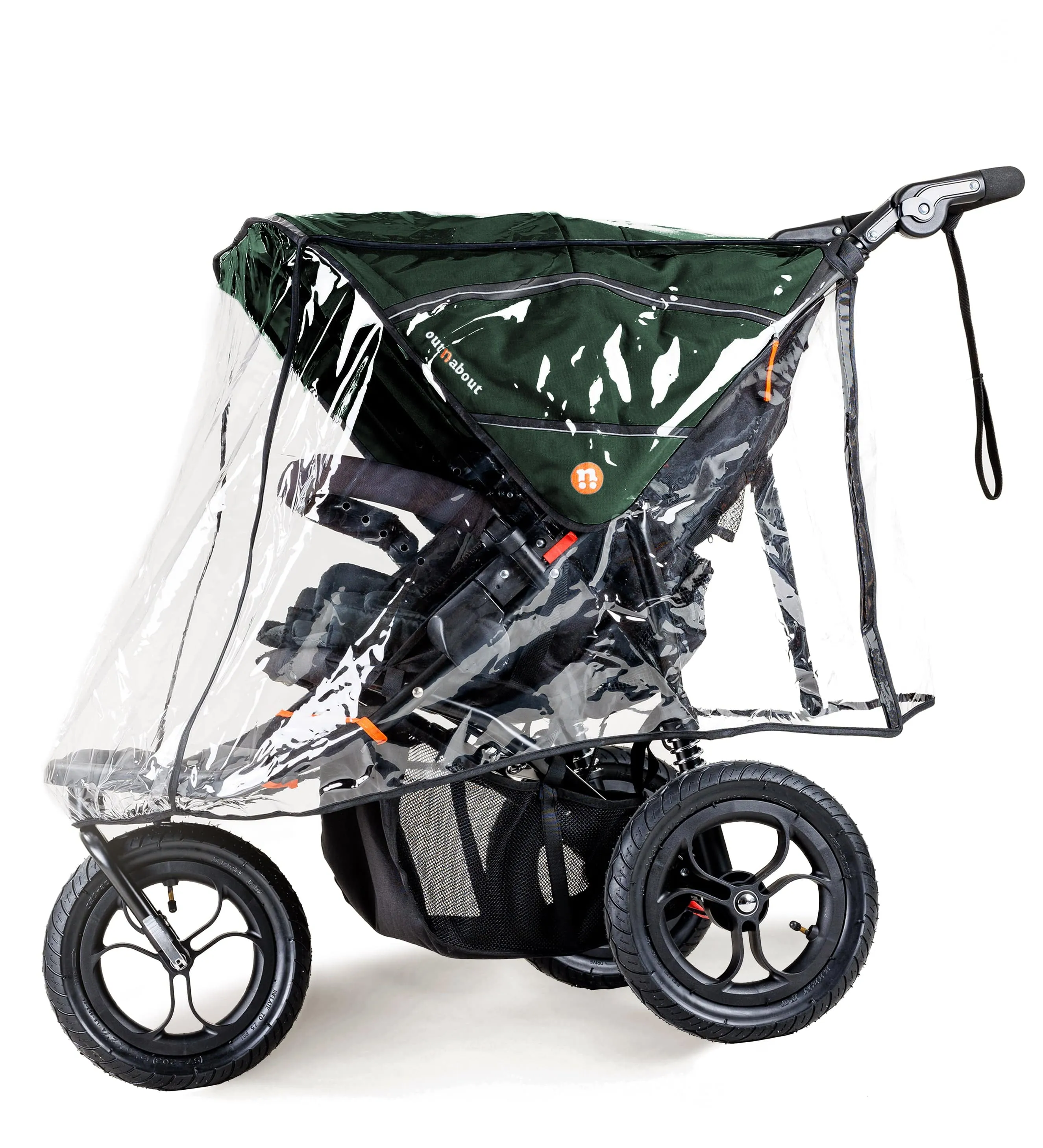 Out n About Nipper Double Duo Essentials Bundle in Sycamore Green