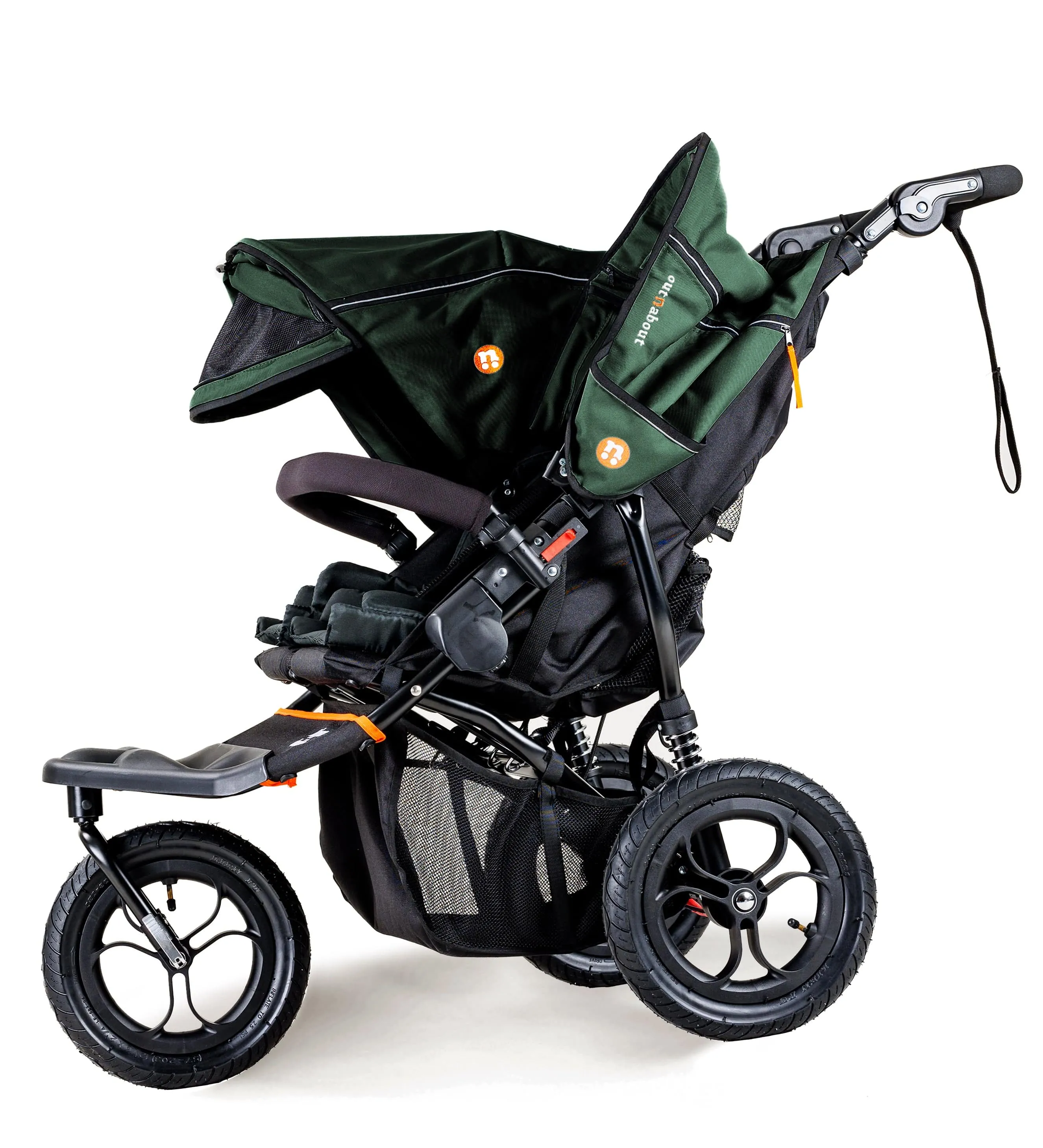 Out n About Nipper Double Duo Essentials Bundle in Sycamore Green