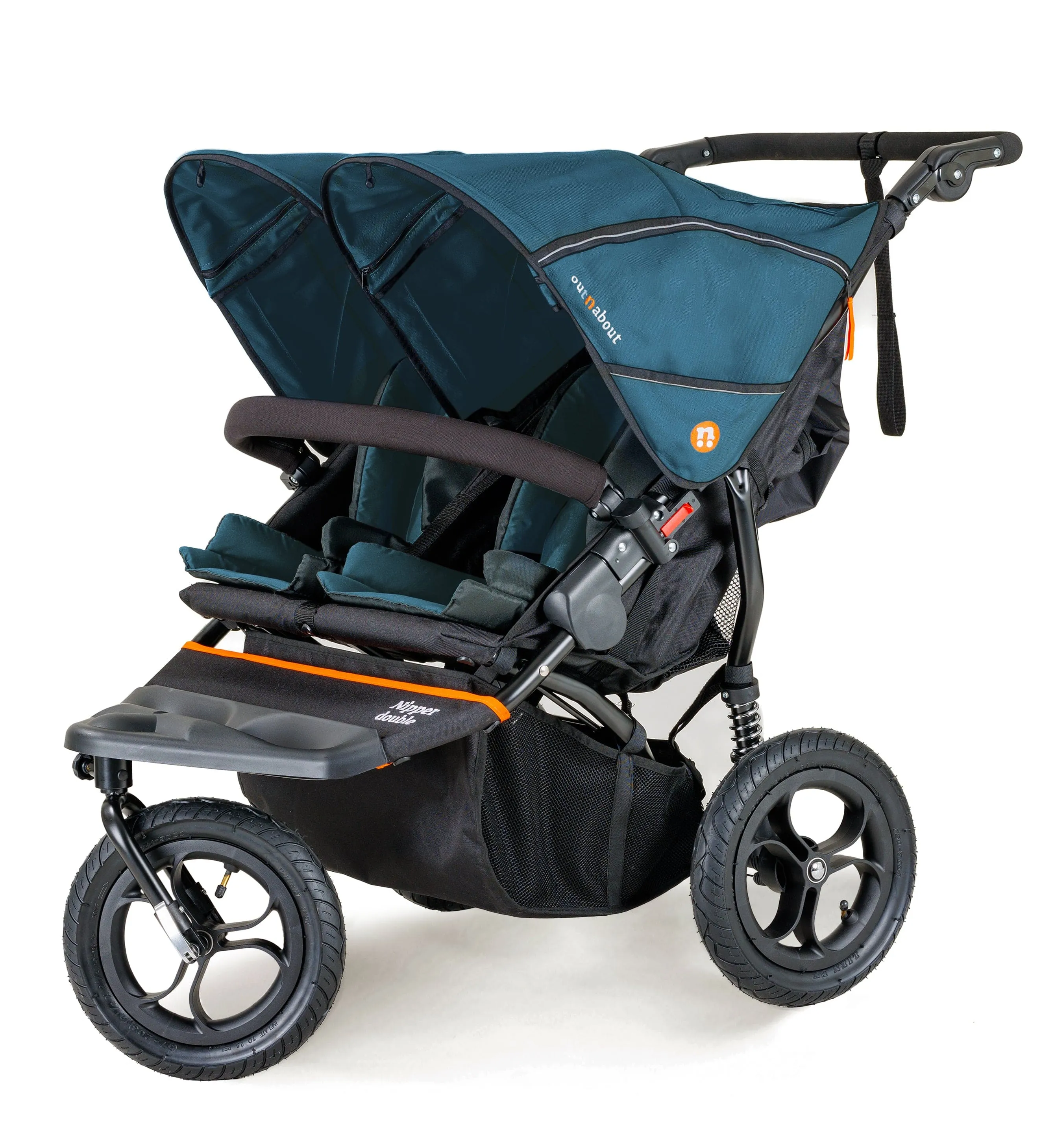 Out n About Nipper Double Duo Essentials Kit in Highland Blue