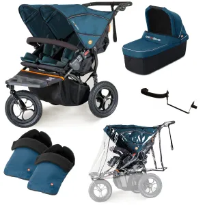 Out n About Nipper Double Duo Essentials Kit in Highland Blue