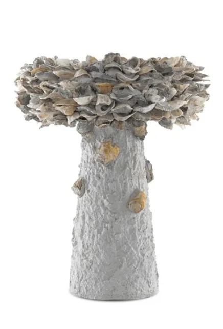 Oyster Shell Bird Bath - Various Sizes