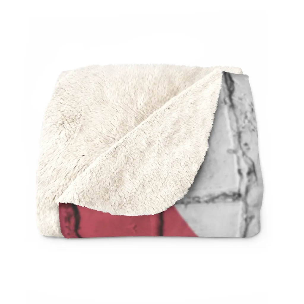 Philippine Flag Brick Wall Blanket