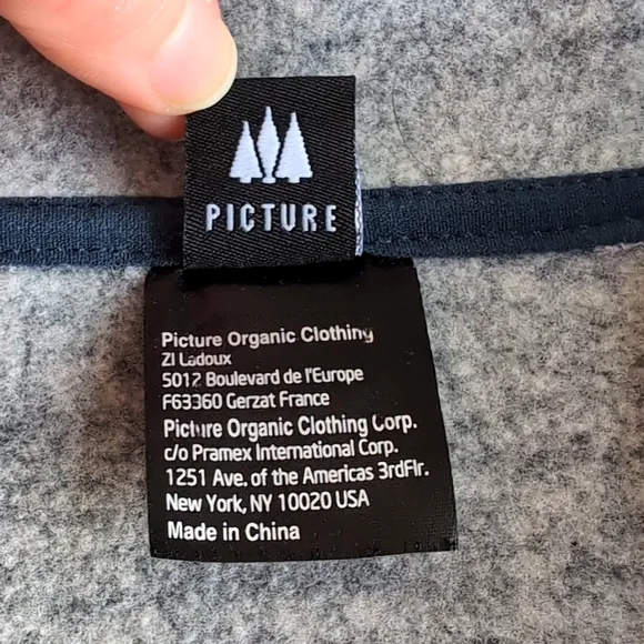 Picture Organic Clothing Women's Long Sleeve Sip Up Hoodie Size M