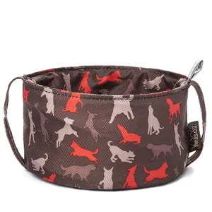 P.L.A.Y Pet Outdoor Travel Bowl for Dogs, Mocha