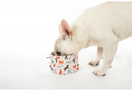 P.L.A.Y Pet Outdoor Travel Bowl for Dogs, Mocha