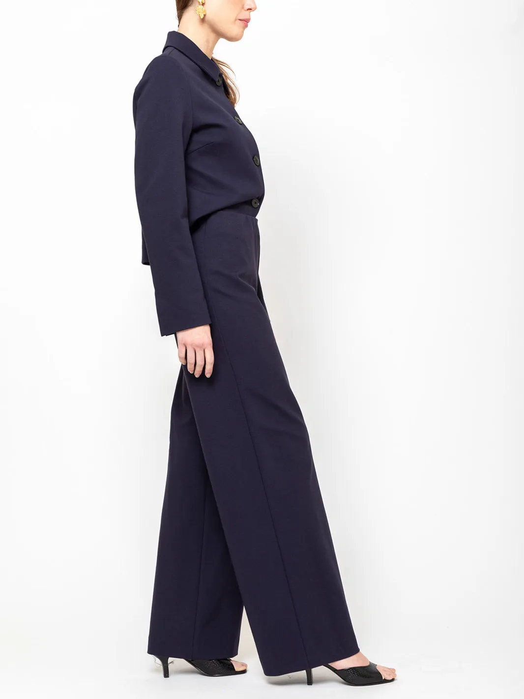 Ponti Knit Pants - Midnight