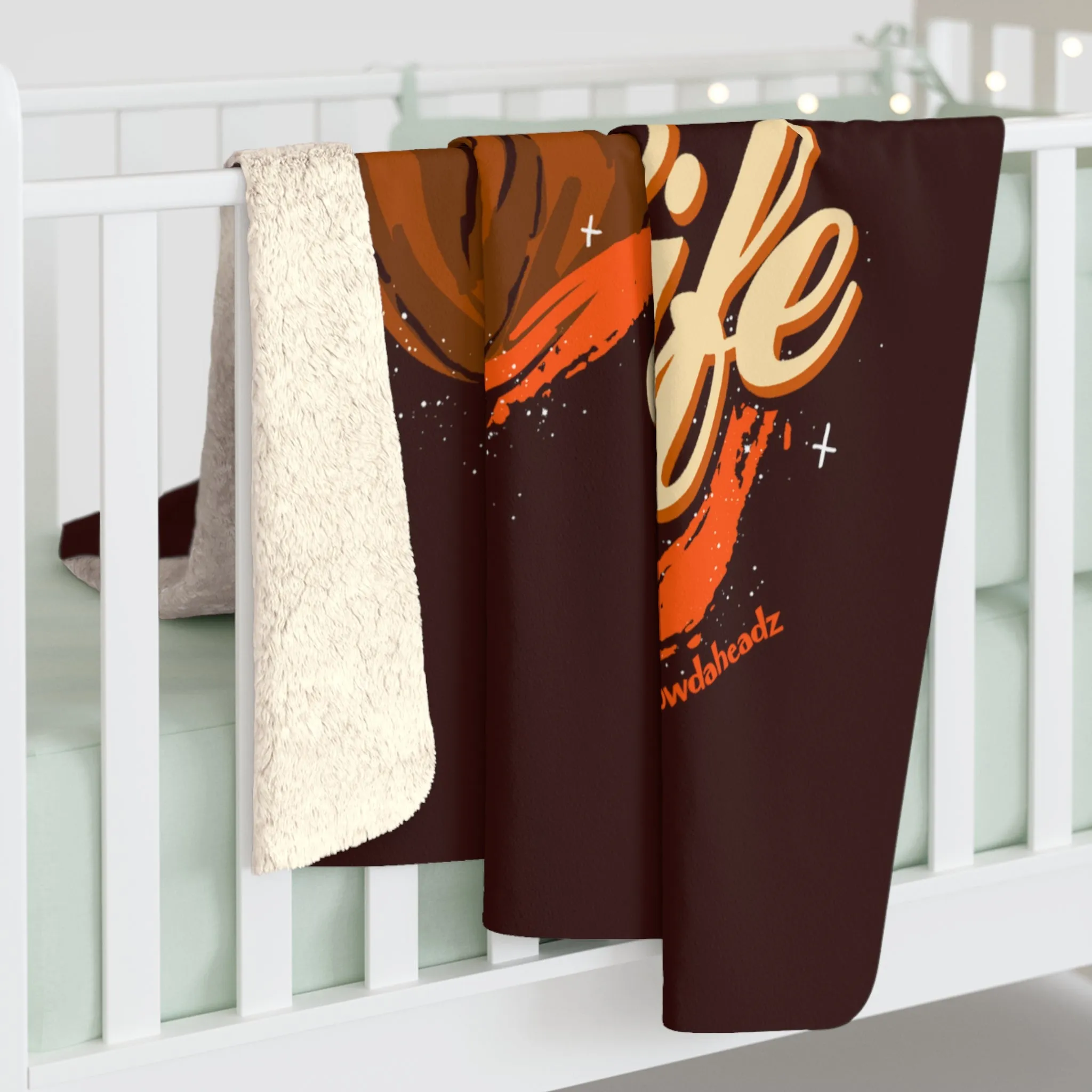 Pumpkin Spiced Life Sherpa Fleece Blanket
