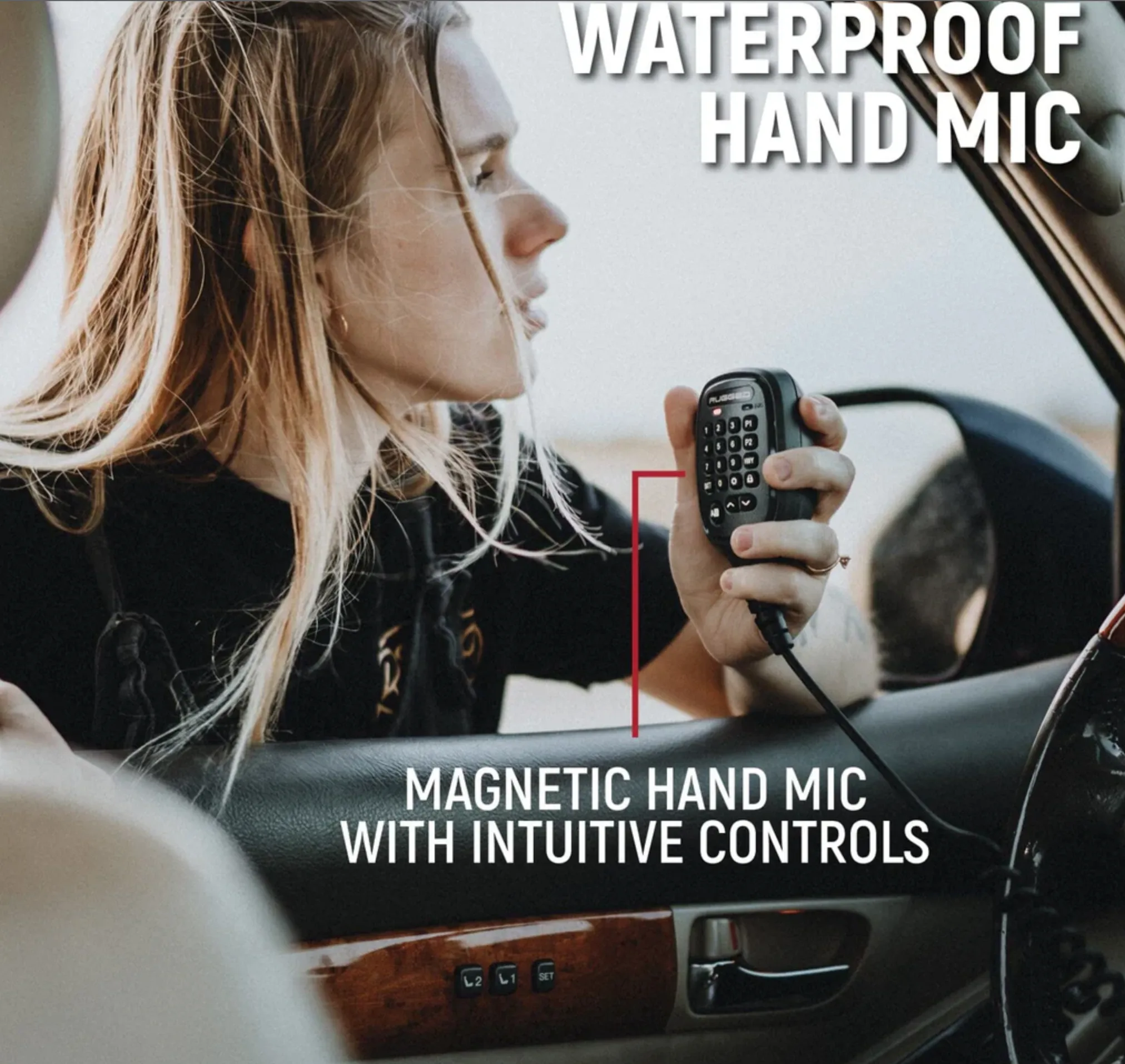 Radio Kit - Rugged G1 ADVENTURE SERIES Waterproof GMRS Mobile Radio with Antenna