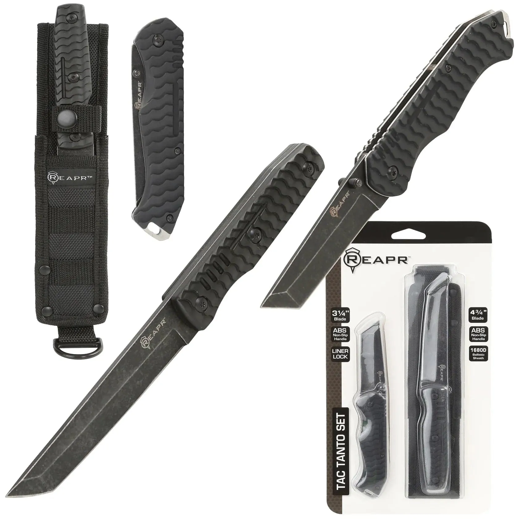 REAPR 11008 TAC Knife Tanto Set
