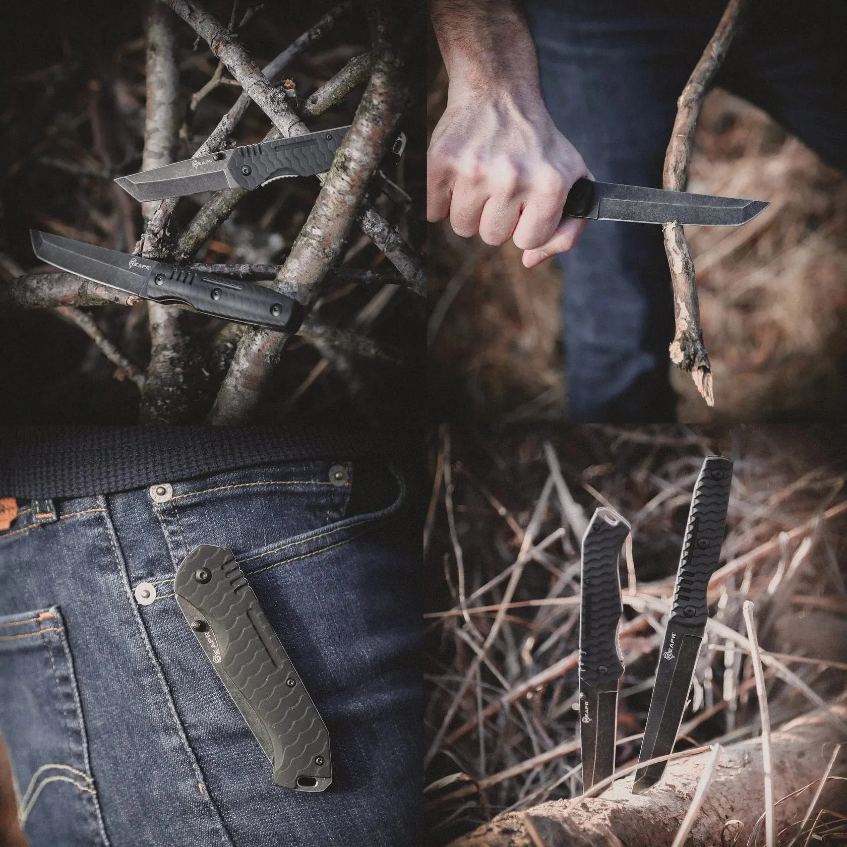 REAPR 11008 TAC Knife Tanto Set