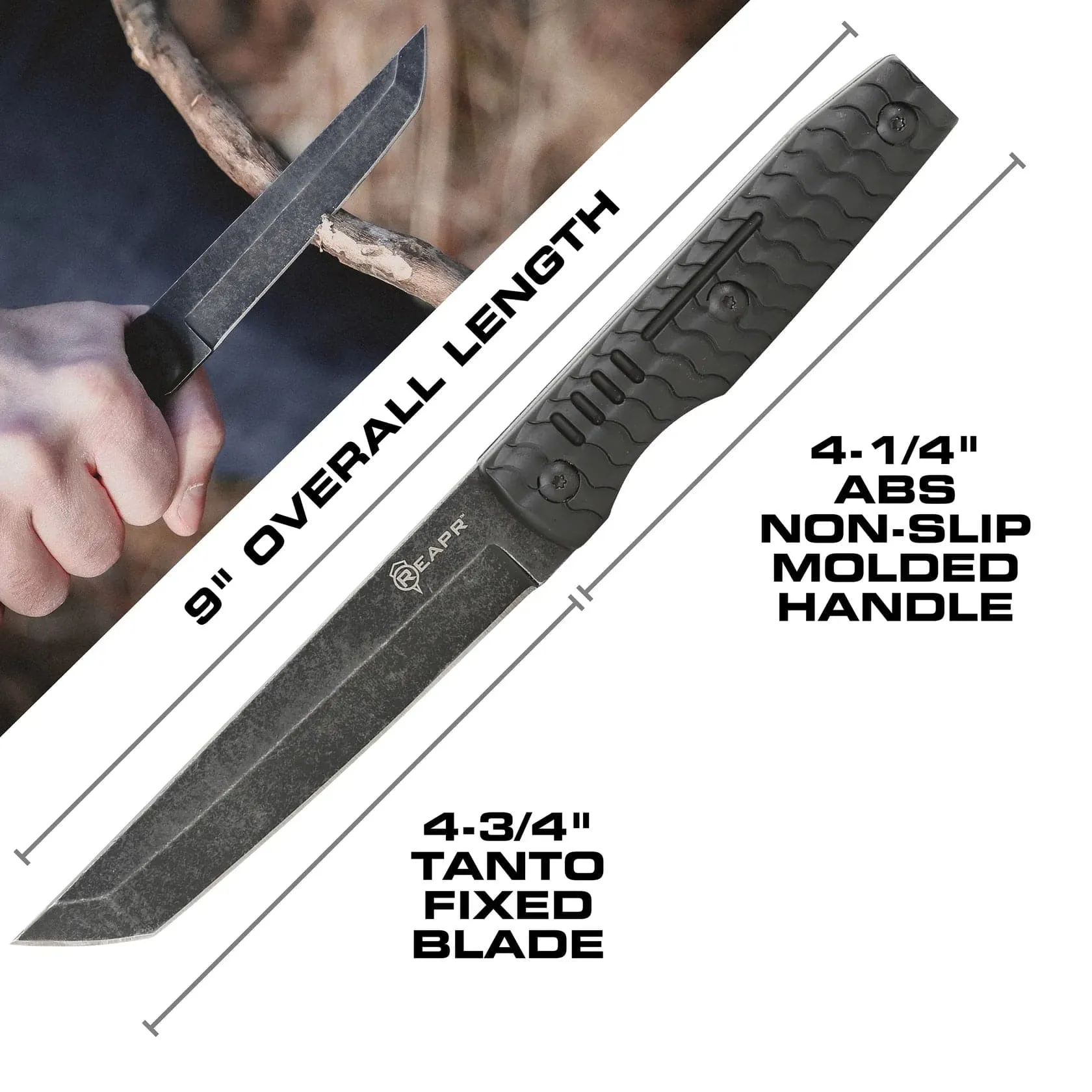 REAPR 11008 TAC Knife Tanto Set